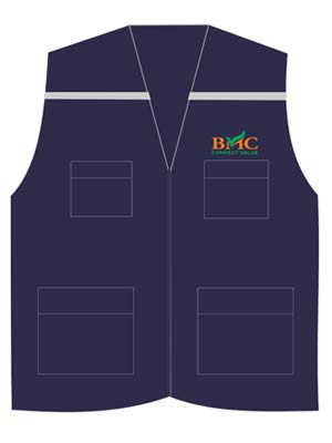 In áo gile đồng phục Công ty BMC