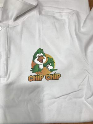 In áo phông Trung tâm tiếng anh Chip Chip