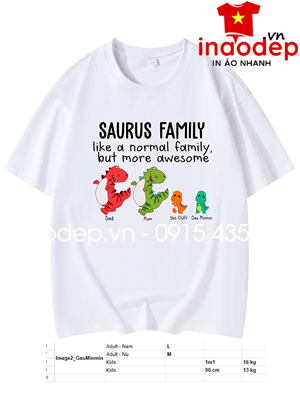 In áo phông Sarus Family