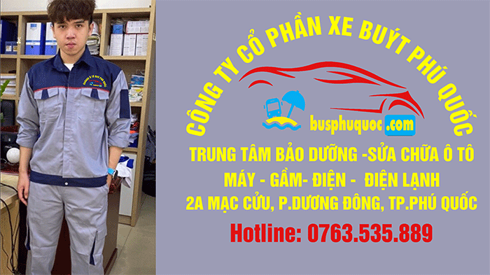 In đồng phục bảo hộ Công ty CP xe bus Phú Quốc | In dong phuc bao ho