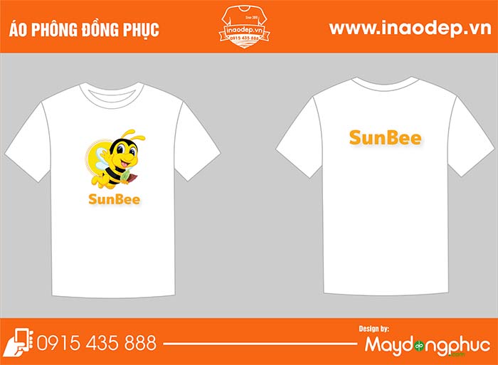 In áo phông Công ty Sunbee | In ao phong dong phuc