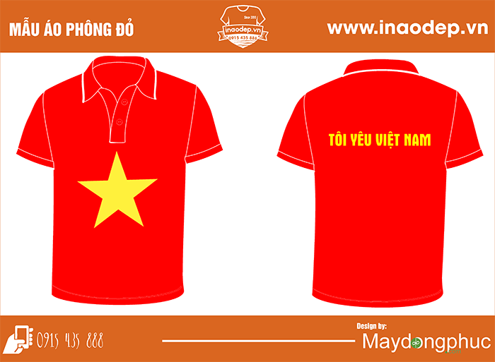 In áo phông Tôi yêu Việt Nam | In ao phong dong phuc