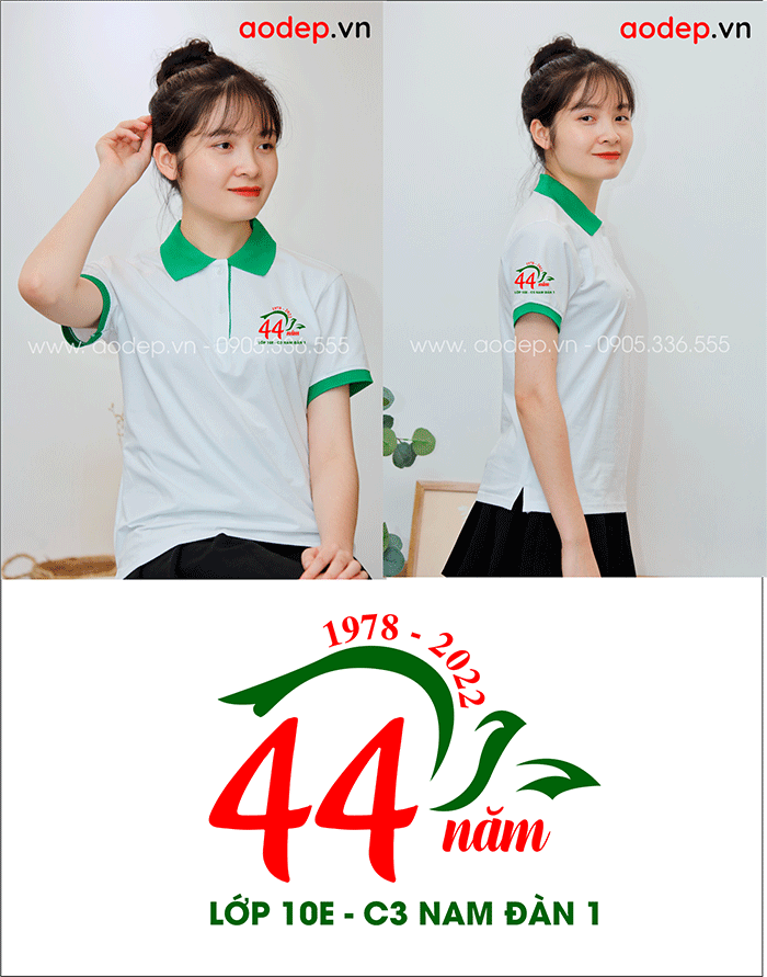 In áo Lớp 10E - C3 Nam Đàn 1 | In ao phong dong phuc