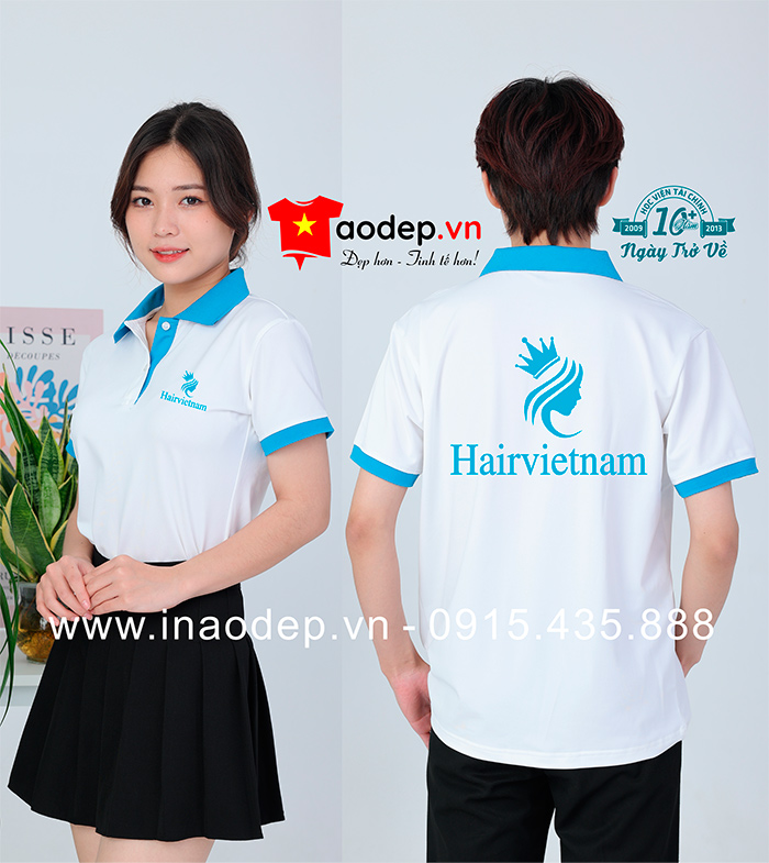 In áo phông Học viện Tài chính kỉ niệm 10 năm Ngày trở về HariVietnam | In ao phong dong phuc