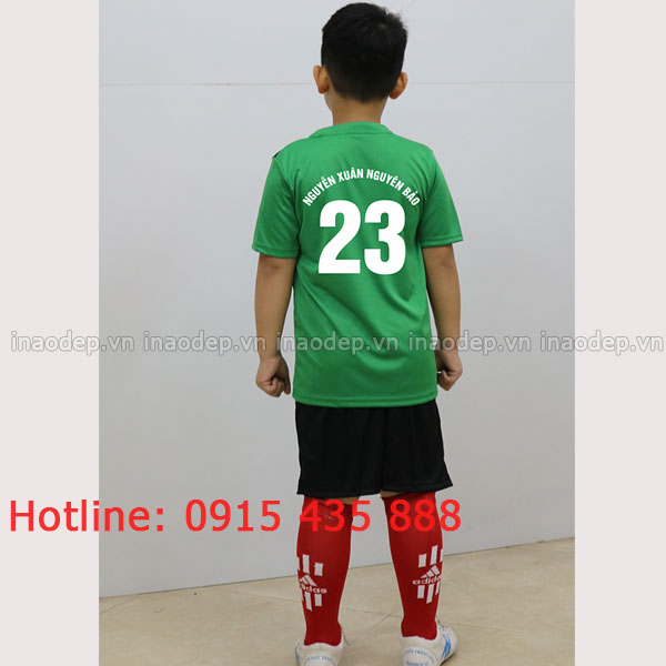 In áo bóng đá Nguyễn Bảo