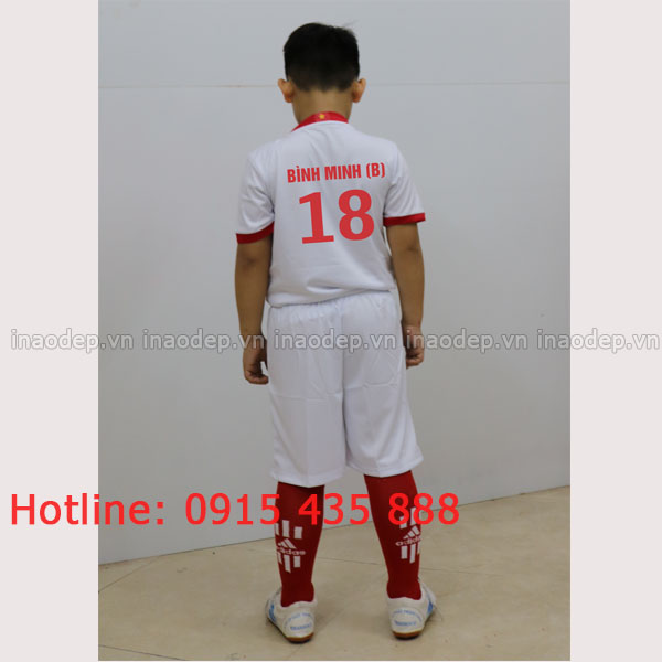 In áo bóng đá Bình Minh