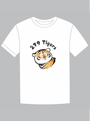 In áo phông quán 279 Tigers
