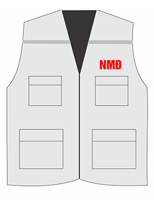 In áo bảo hộ công ty NMD
