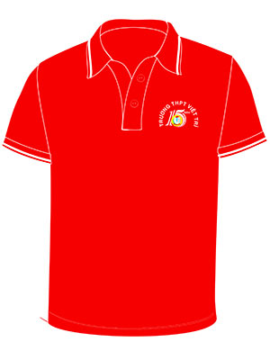 In áo lớp kỉ niệm 15 năm trường THPT Việt Trì