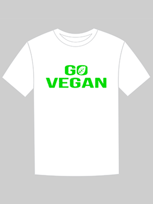 In áo công ty Go Vegan