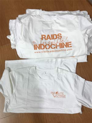 In áo phông Công ty Insolite Raids Indochine