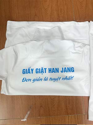 In áo phông Công ty Giấy giặt Han Jang