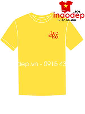 In áo phông Công ty LEE&KO