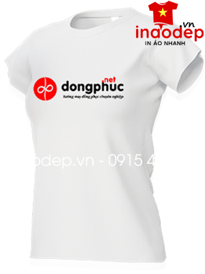 In áo phông cổ tròn Công ty Dongphuc.net