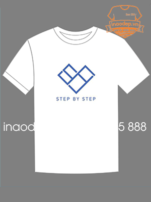 In áo phông Step by Step