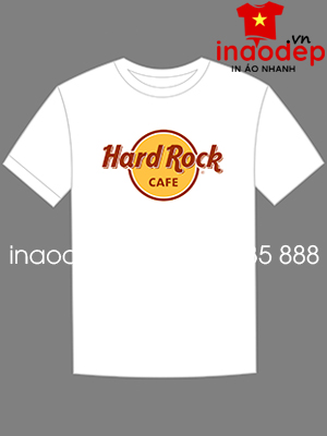 In áo phông Quán Cafe Hard Rock