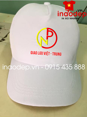 In mũ lưỡi trai Giao lưu Việt - Trung
