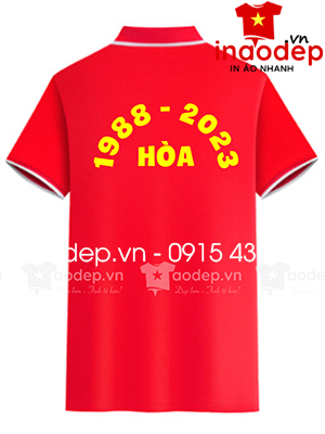 In áo phông 1988-2023 Hòa