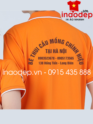 In áo phông Quán Bê thui cầu mống chính hiệu tại Hà Nội