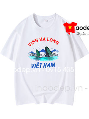 In áo phông đồng phục Du lịch Hạ Long Việt Nam