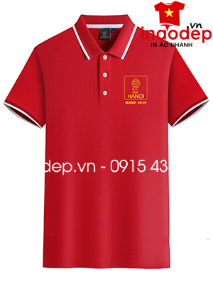 In áo phông màu đỏ Đại học Hà Nội 1C10 - 10 năm Ngày trở về