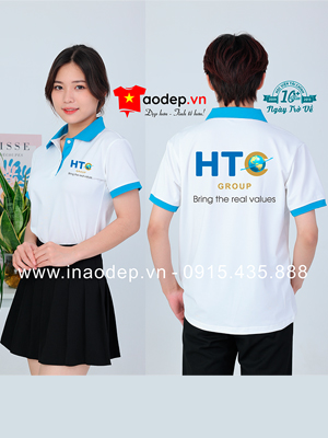 In áo phông đồng phục HTC Group