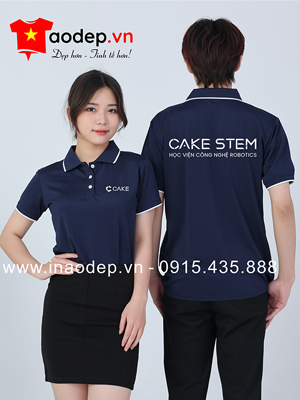 In áo phông Học viện công nghệ Robotics Cake Stem