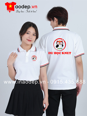 In áo phông đồng phục Du học Knet