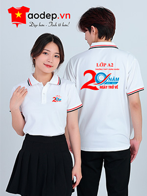 In áo Lớp 12A Trường THPT Hưng Nhân niên khóa 2002-2005 - 20 năm Ngày trở về 