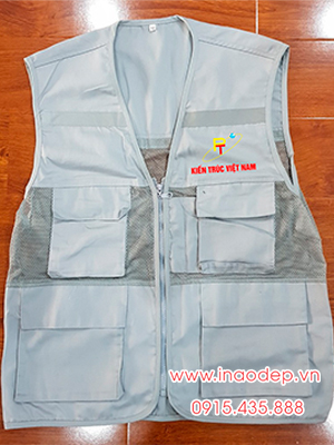 In áo gile Công ty Cổ phần PT Kiến trúc Việt Nam