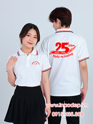 In áo Lớp 12I Trường THPT Đa Phúc 25 năm Ngày ra trường