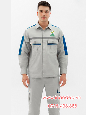 In đồng phục bảo hộ Công ty Quang Sơn Contructions