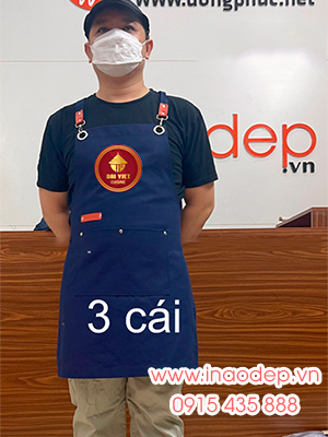 In tạp dề Nhà hàng Dai Viet Cuisine