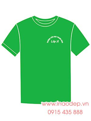 In áo Lớp H Trường Tiểu học Thanh Bình