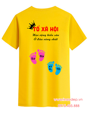 In áo phông Tổ xã hội