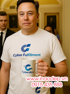 In áo phông Công ty Cybersilk.io