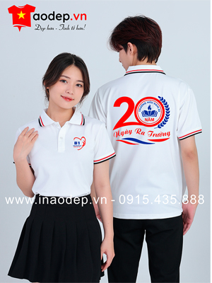 In áo Lớp B1 Trường Hữu Nghị 80 kỉ niệm 20 năm Ngày ra trường
