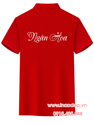 In áo phông đồng phục Ngàn Hoa
