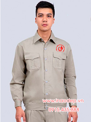 In đồng phục bảo hộ Công ty TNHH PCCC và Cơ điện Tú Anh
