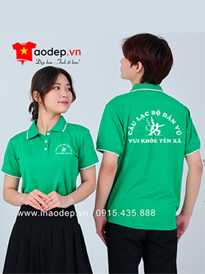 In áo phông Câu lạc bộ dân vũ Vui khỏe Yên Xá