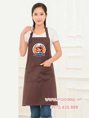 In tạp dề Quán Bánh mỳ heo quay
