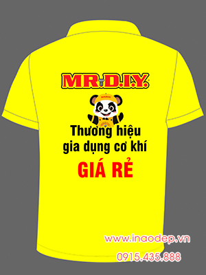 In áo phông Thương hiệu gia dụng cơ khí Mr DIY