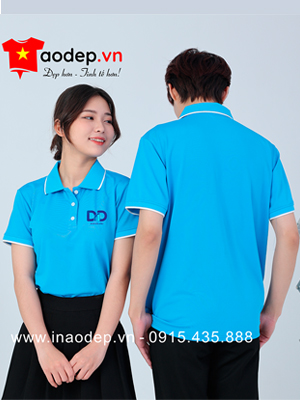 In áo phông đồng phục DD Đi để dẫn đầu