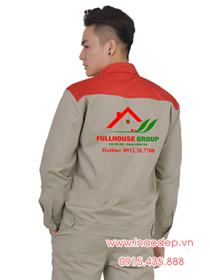 In đồng phục bảo hộ Fullhouse Group