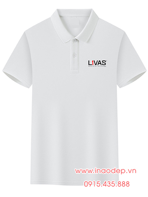 In áo phông Công ty Giải pháp & Công nghệ Livas