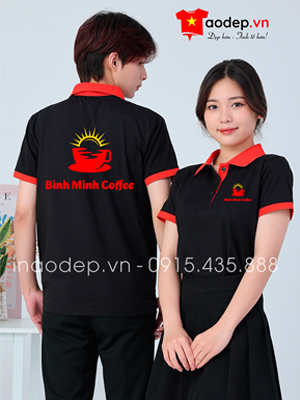 In áo phông Quán Bình Minh Coffee