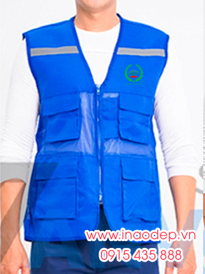 In áo gile Công ty Duc Trong medicinal plant