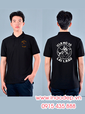 In áo phông CLB Mô tô Lái t.Râu