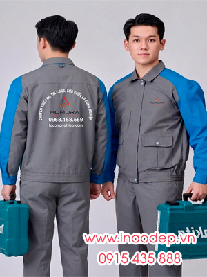 In đồng phục bảo hộ Công ty Homura Việt Nam
