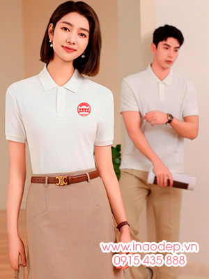 In áo phông đồng phục Logo Hải Dương